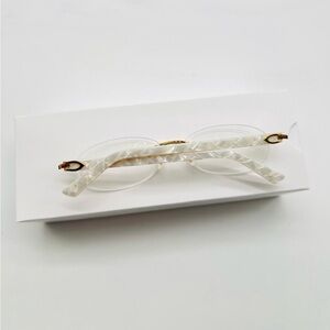 Cartier ‘Pearl’ Glasses clear lens